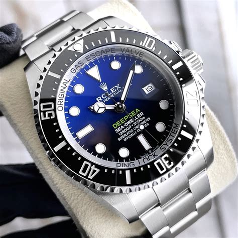 rolex seadweller deepsea light blue|rolex deepest dive watch.